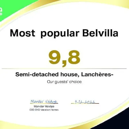 Norman House In Baie De Sommes -lancheres, Cleaning Included * Lancheres